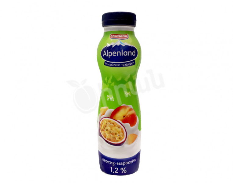 Йогуртный Напиток Персик-Маракуйя Alpenland