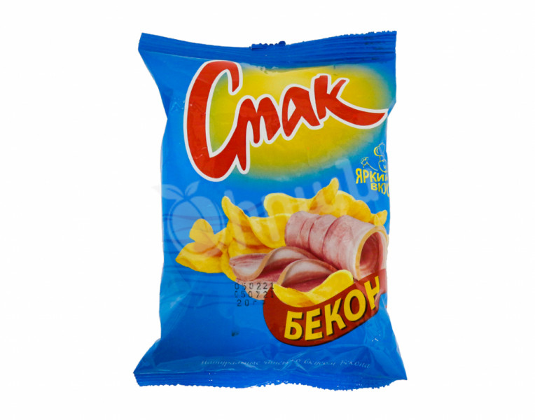 Chips with bacon flavor Смак