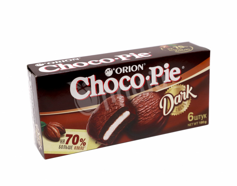 Печенье темное Choco-Pie Orion