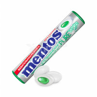 Chewing gum tender mint Pure White Mentos