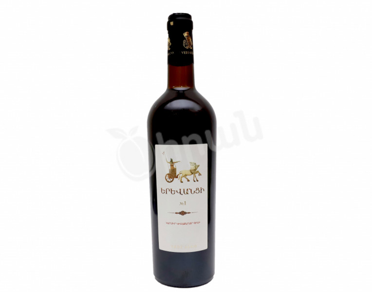 Вино Красное Полусладкое Ереванци