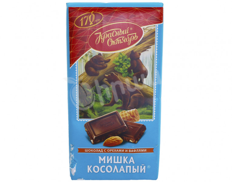 Chocolate bar Мишка Косолапый Красный Октябрь