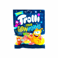 Jelly sour glowworms Trolli