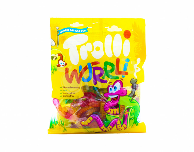 Жевательный мармелад червяки Trolli