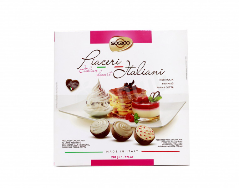 Chocolate assortment Piaceri Italiani Socado