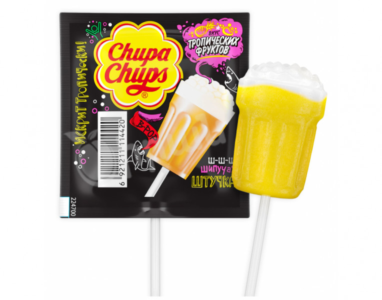 Lollipop effervescent Chupa Chups