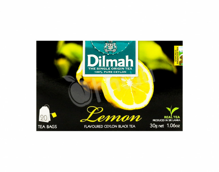Black tea lemon Dilmah