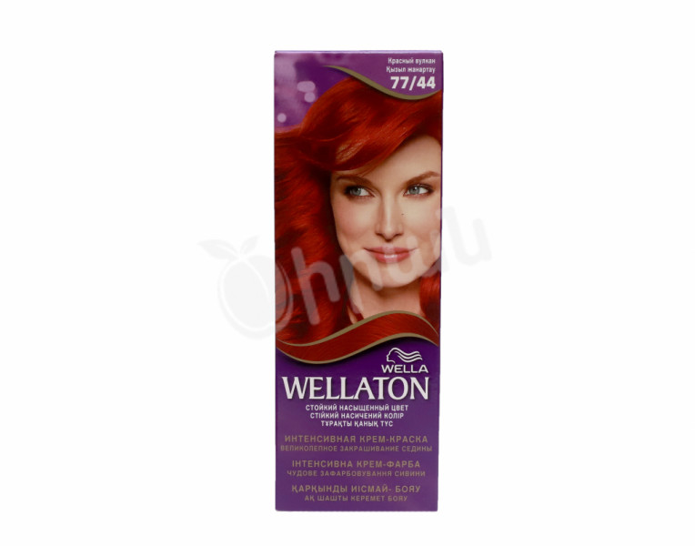 Hair cream-color volcanic red 77/44 Wellaton