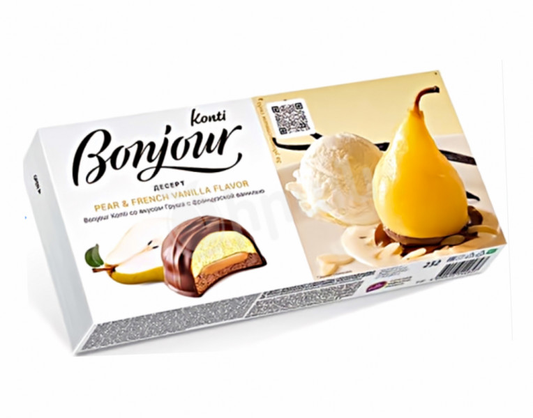 Dessert pear & French vanilla Bonjour Konti