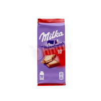 Milk chocolate bar Lu Milka