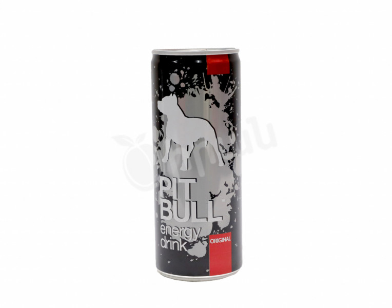 Energy Drink Highly Carbonated Pit Bull Original