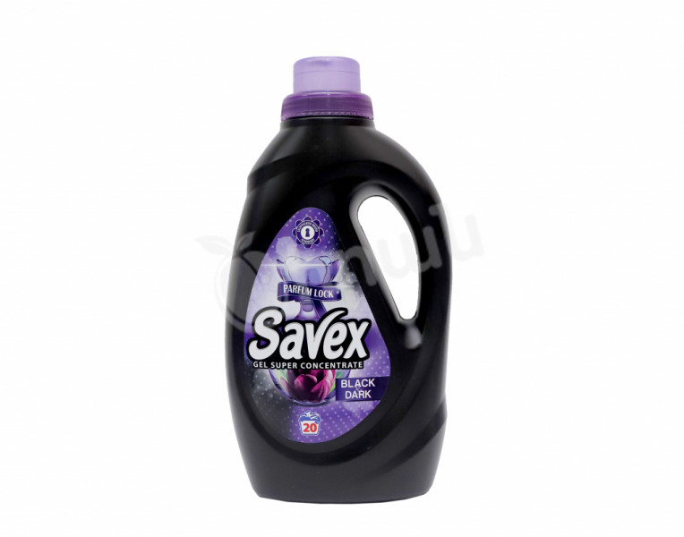 Liquid for washing black and dark fabrics Savex