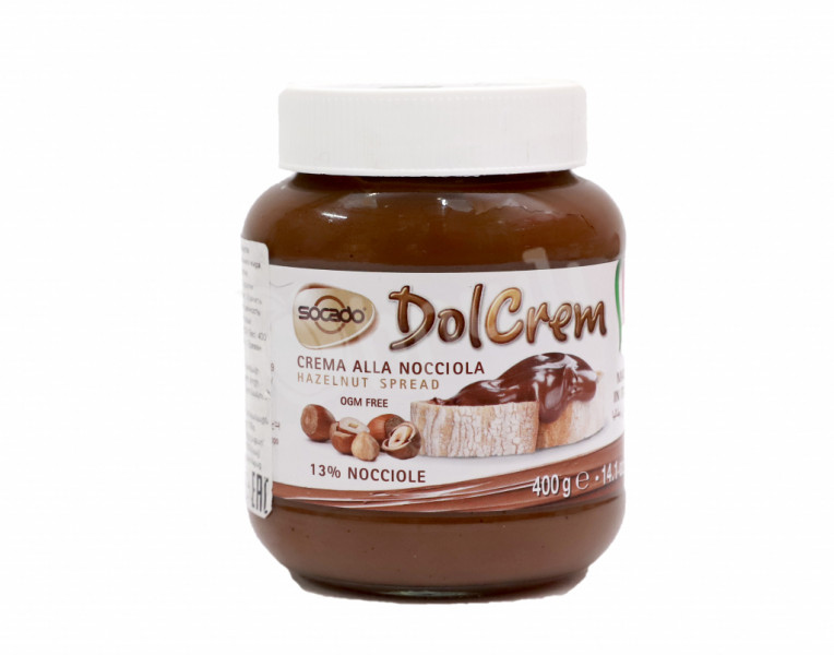 Hazelnut cream Dolcream Socado