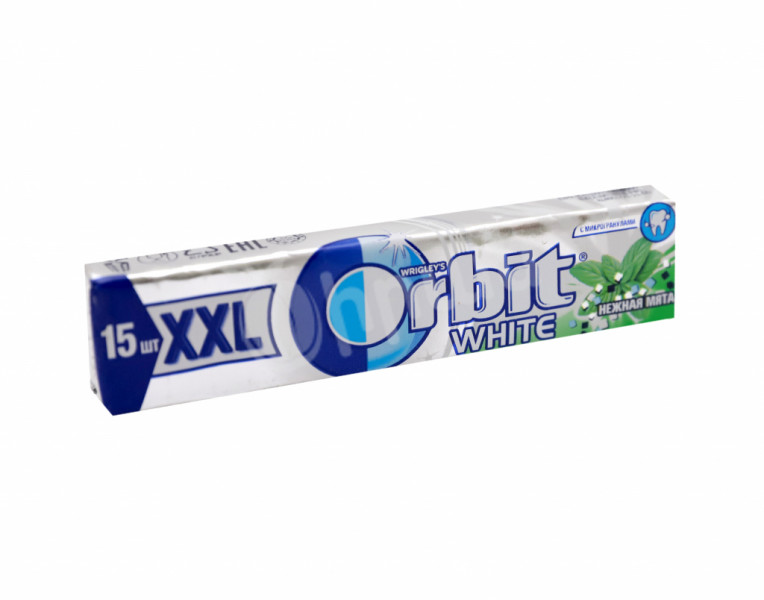 Chewing gum tender mint XXL White Orbit