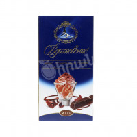 Dark chocolate bar with cream liqueur Вдохновение