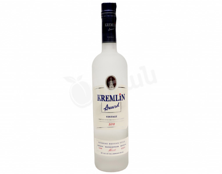 Vodka Vintage Kremlin Award