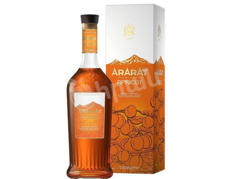 Armenian Cognac with Apricot Flavor Ararat