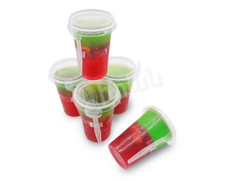 Jelly in cup fruit Bee Sweet
