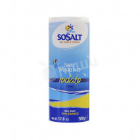 Морская соль мелкая йодированная Sosalt