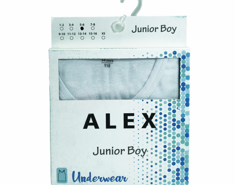 Underwear White Alex Junior Boy