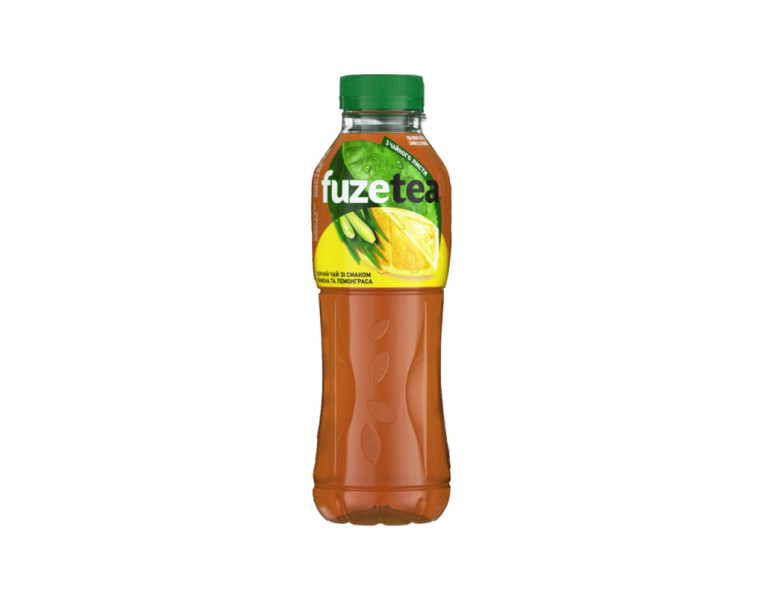 Black tea with lemon-lemongrass flavor Fuze Tea