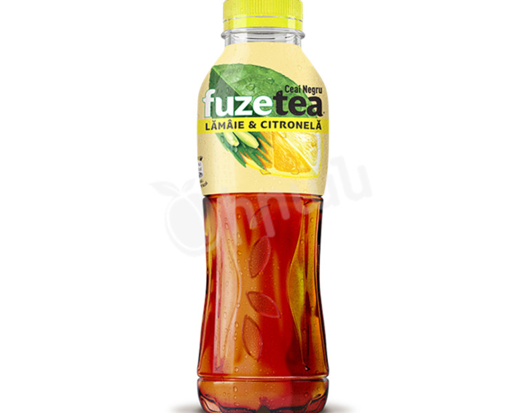 Black tea with lemon-lemongrass flavor Fuze Tea