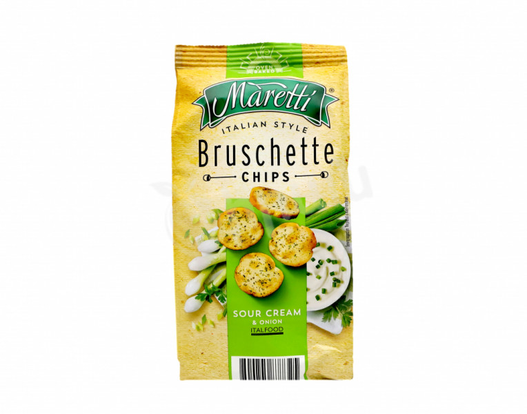 Сухари со вкусом сметаны и лука Bruschette Maretti