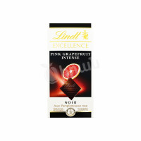 Swiss Dark Chocolate Bar with Pink Grapefruit Juice Lindt Excellence