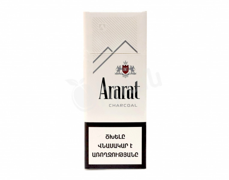 Cigarettes charcoal super slim Ararat