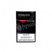 Cigarettes black Sobranie