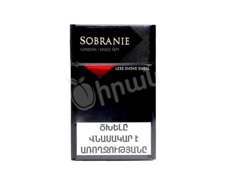 Cigarettes black Sobranie