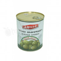Pitted green olives Aiello