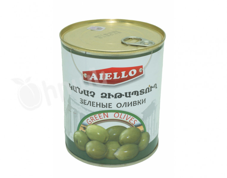 Зеленые оливки с косточкой Aiello