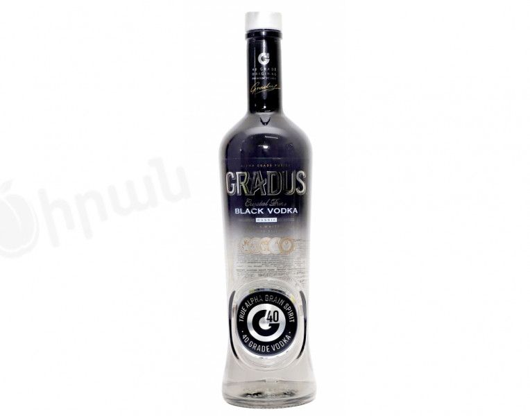 Vodka Black Gradus