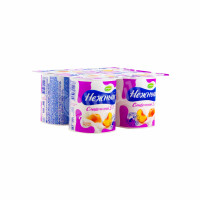 Yogurt Product with Peach Juice Нежный