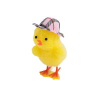 Easter chick in a hat