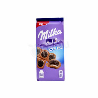 Milk chocolate bar with Oreo cookies Milka