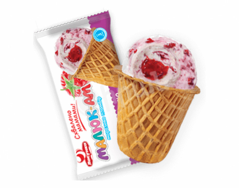 Ice Cream Plombir Raspberry Malyuk-Am Ласунка