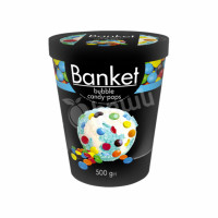 Ice Cream with Gum Flavor Banket Ласунка