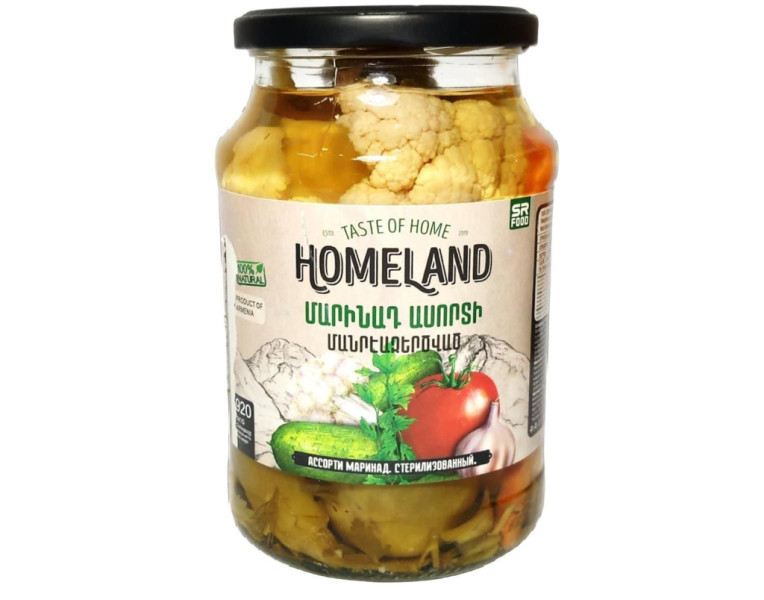 Assorted pickled vegetables Homeland