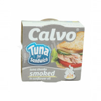Тунец в подсолнченом масле для сэндвича Calvo