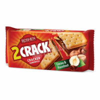 Cracker sandwich chocolate and hazelnut 2Crack Roshen