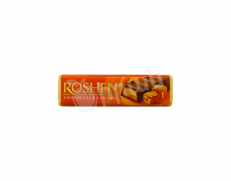Կաթնային-շոկոլադե բատոն կարամելի միջուկով Roshen