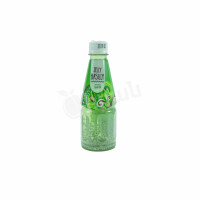 Green Melon Flavored Drink with Basil Seeds Jelly Basilly