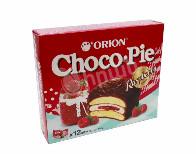 Թխվածքաբլիթ ազնվամորի Choco-Pie Orion