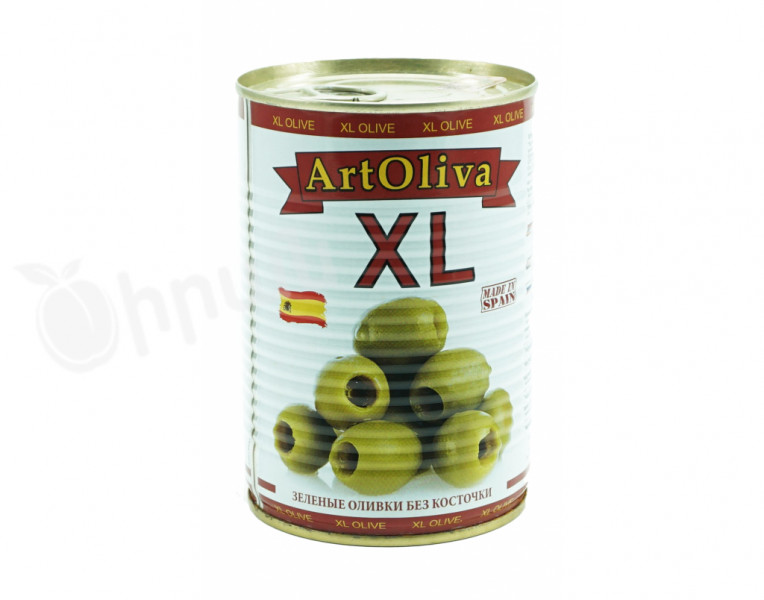 Green pitted olives XL ArtOliva