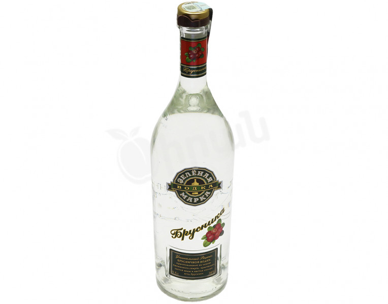 Vodka lingonberry Зеленая марка