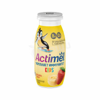 Йогурт питьевой клубника-банан Actimel