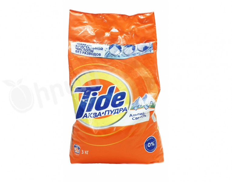 Laundry detergent alpine freshness aqua-powder Tide
