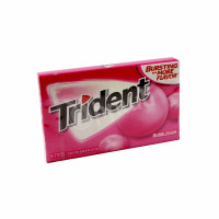 Chewing пum Bubblegum Trident